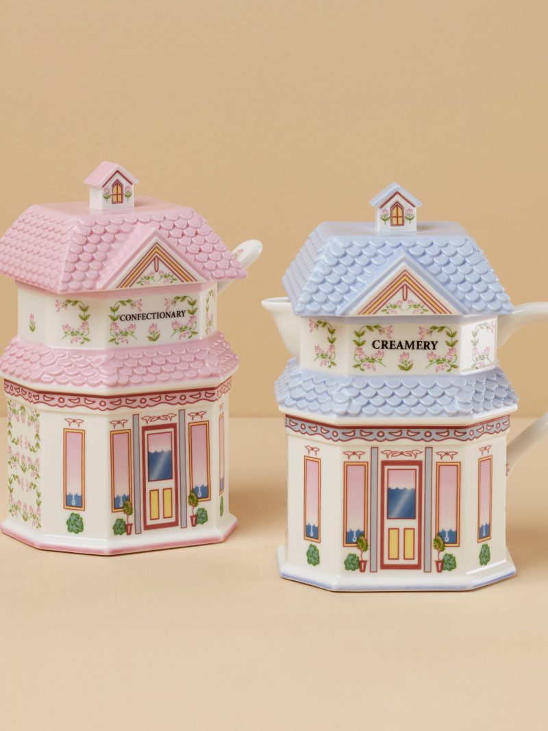 Lenox Spice Village Sugar & Creamer Set