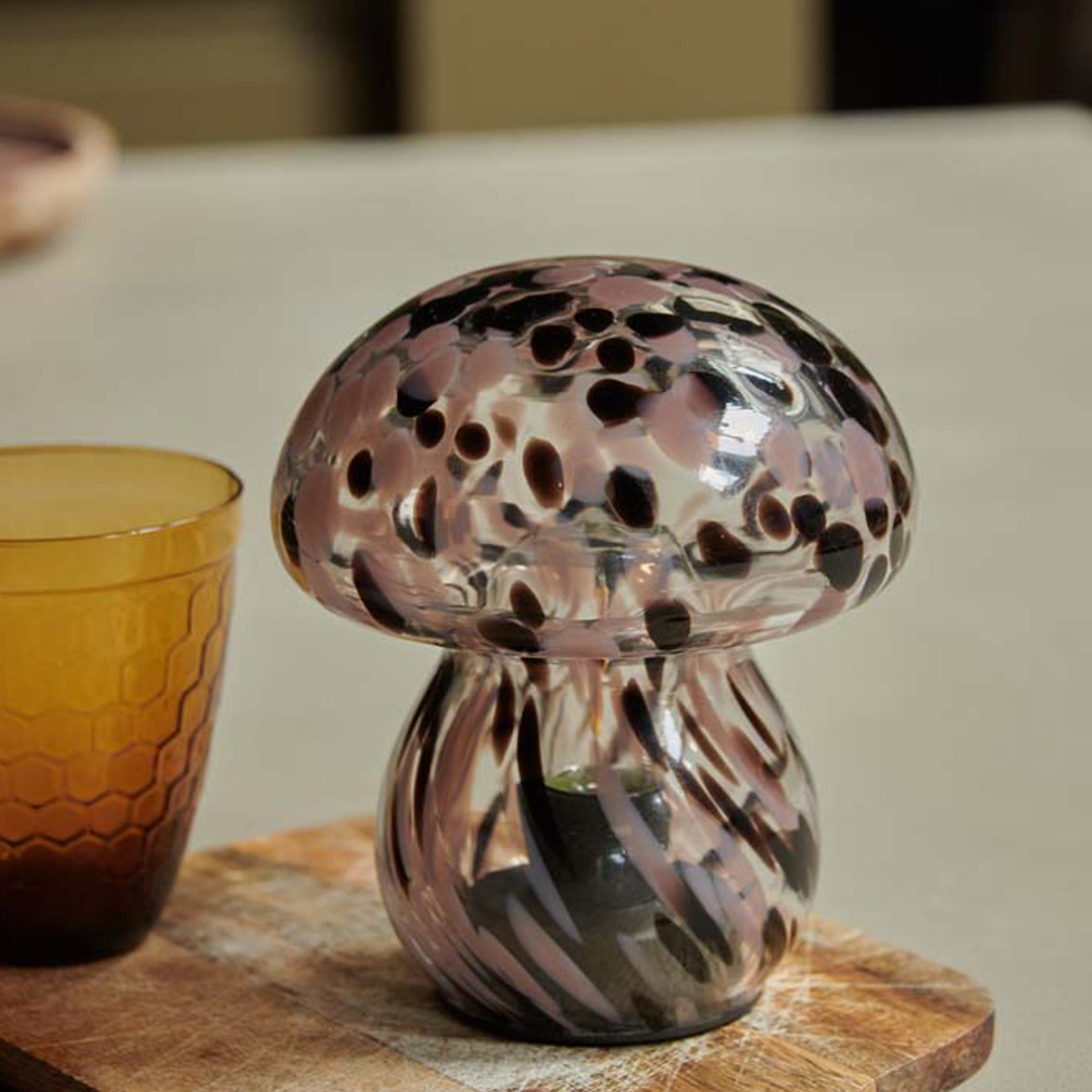 Mushroom Cordless LED Lamp, Dusk